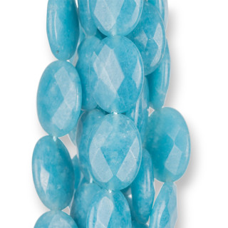 Angelita Plana Ovalada Facetada 25x35mm