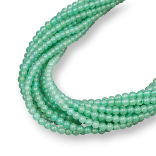 Πράσινο Aventurine Στρογγυλό Λείο 04mm