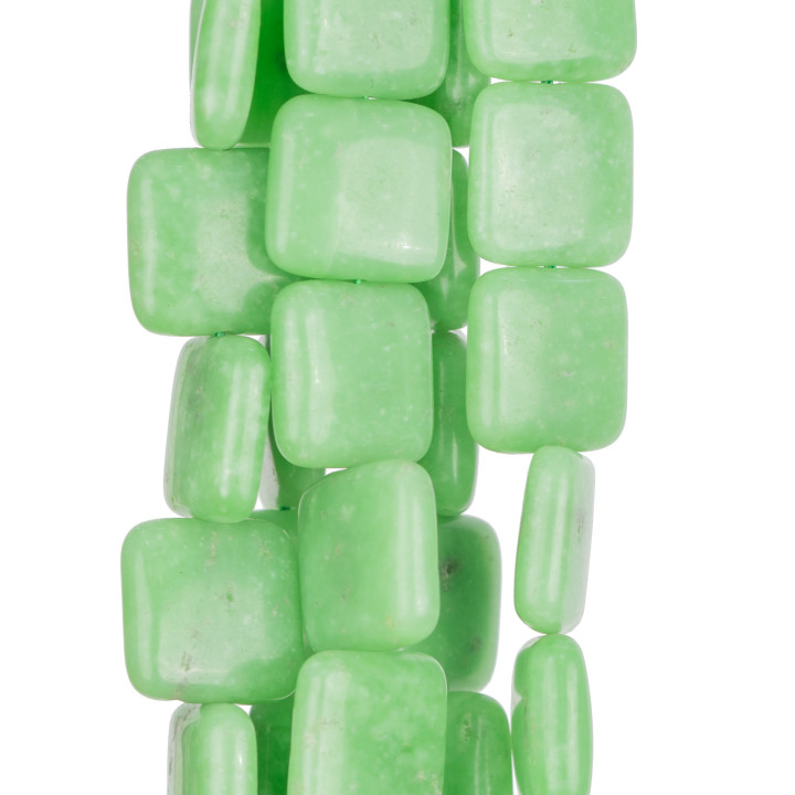 Assiette Carrée Jade Lime 15mm