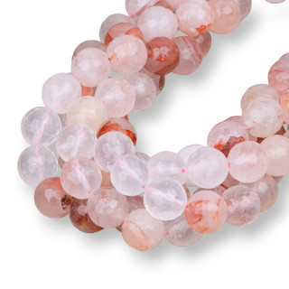 Quartz Faceted Powder 14mm