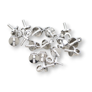 Tasses Avec Vis Et Anneau En Laiton 03mm 800pcs Rhodié