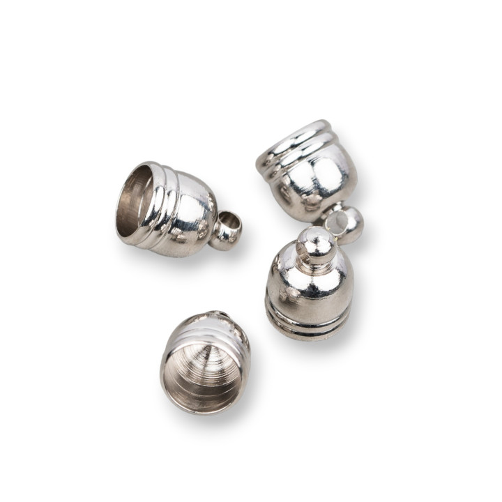 Glockenbecher aus Messing 7x10mm 135Stk. 85gr Rhodium