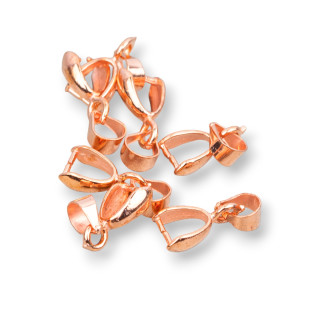 Gancho Para Colgante Latón 10mm 250uds Oro Rosa