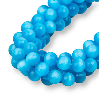 12 mm facettiertes himmlisches Katzenauge