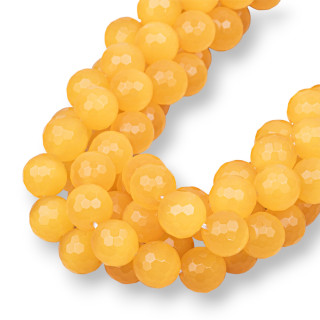 Oeil de Chat Jaune Facette 10mm