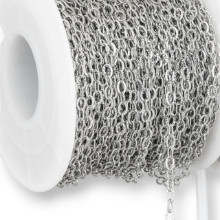 Sunflower Oval Steel Chain 2,6x3,5mm Σύρμα 0,5 20 μέτρα