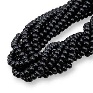 Onice Rondelle Lisce  6x4mm