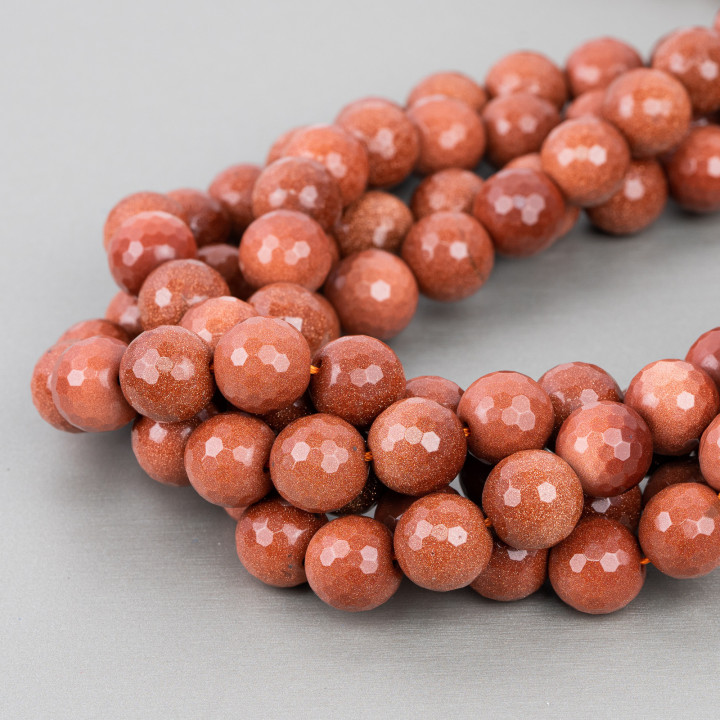 Pietra Del Sole Or Facette 20mm