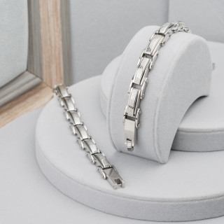 Bracciale di Acciaio Larghezza  7mm Mod19147