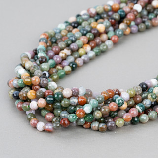 Agate Indienne Facette 06mm