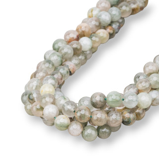 Smooth Round Green Rutilated Quartz 09mm