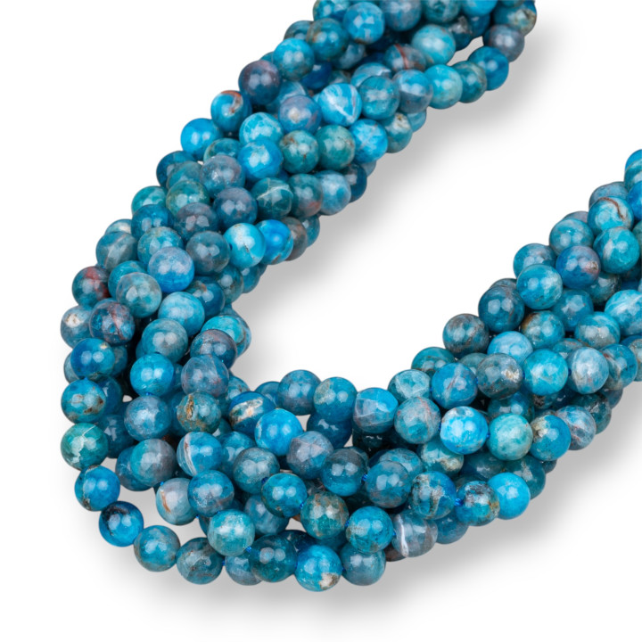 Apatite Ronde Lisse 06mm