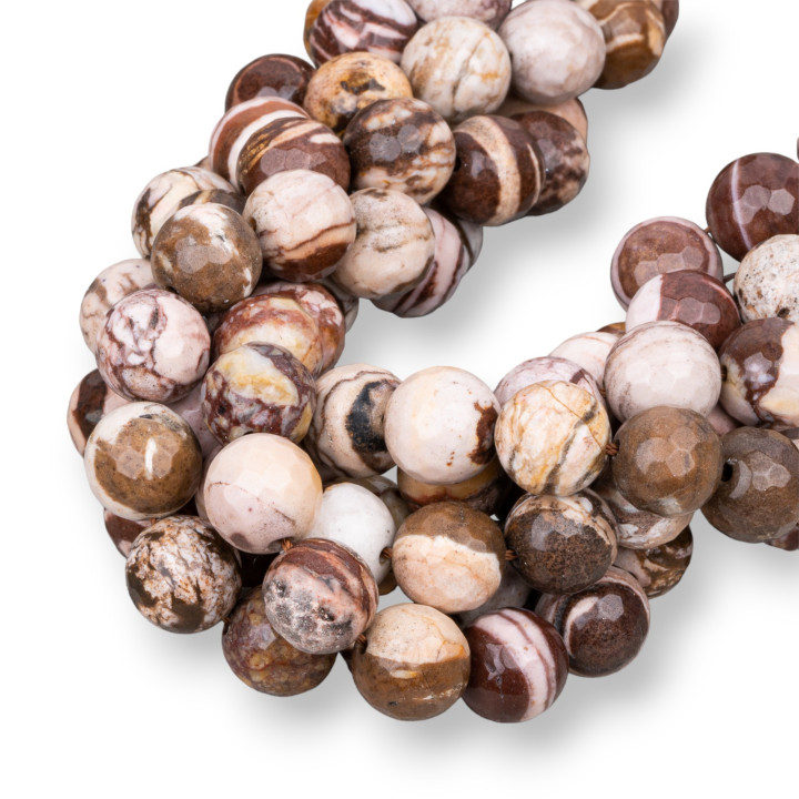 Facettierter Zebrajaspis 10mm