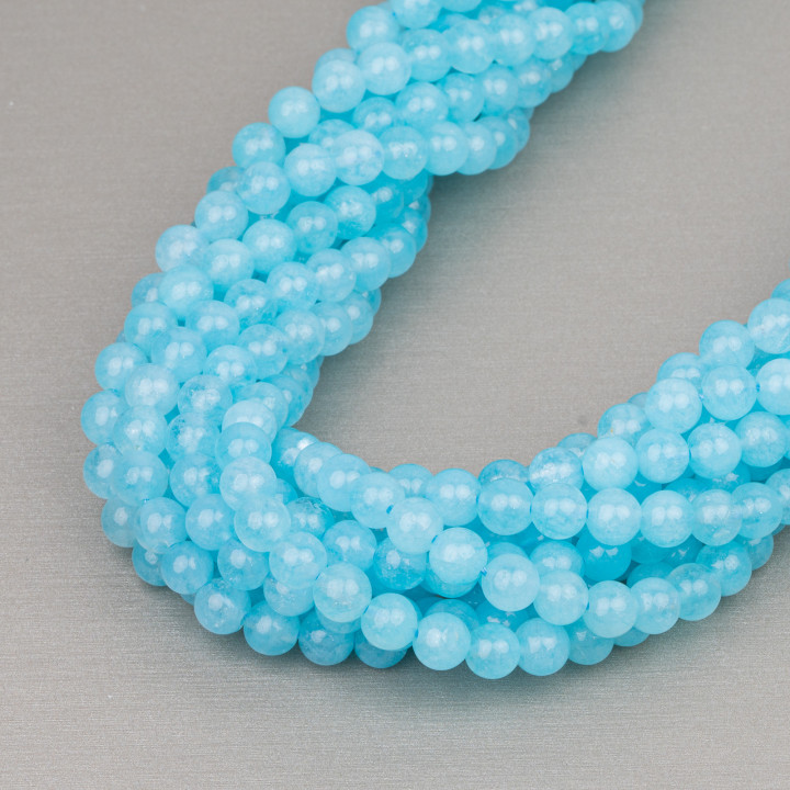 Aquamarine Round Smooth 06mm