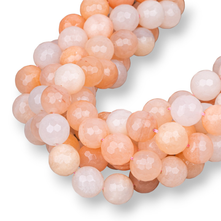 Eosite Aventurine Rouge Facette 12mm