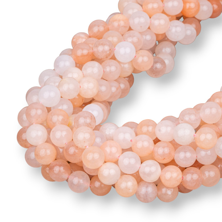 Avventurina Rossa Eosite Tondo Liscio  8mm