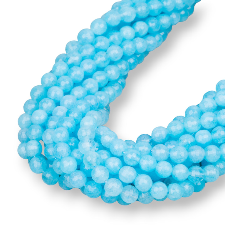 Facettierter Aquamarin 06mm