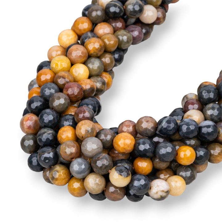 Jaspe Océan Jaspe Océan Facette 08mm