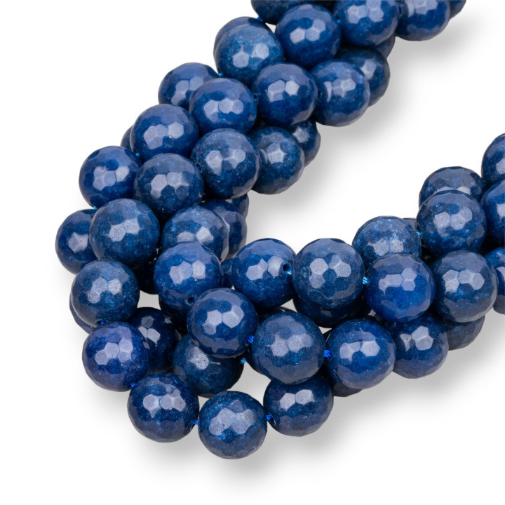 Facettierter Jade-Saphir 18mm