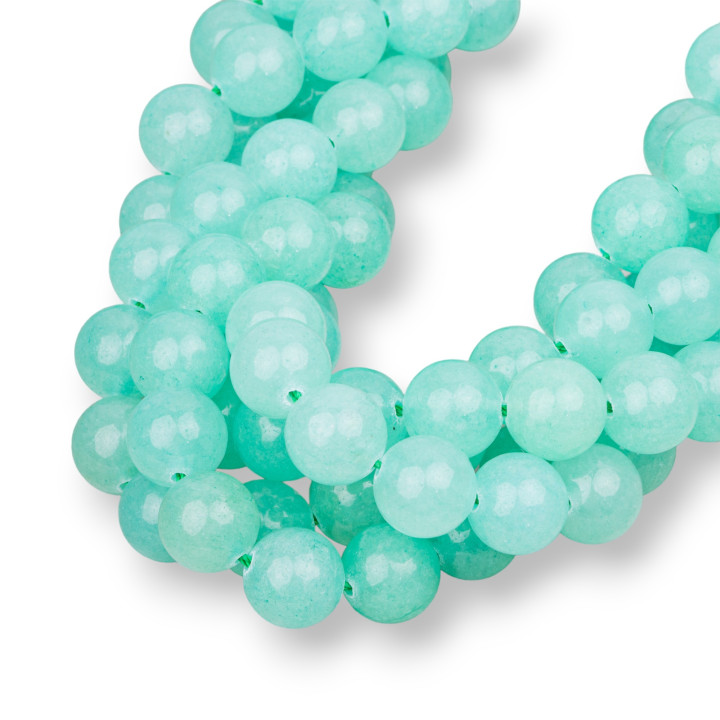 Jade Verde Liso Redondo Crisoprasa 14mm