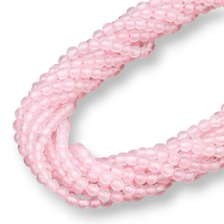 Cuarzo Rosa Facetado 04mm