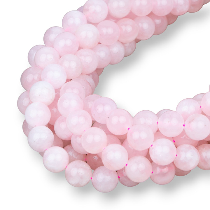 Round Smooth Rose Quartz 10mm