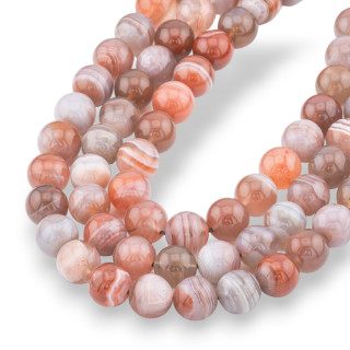 Agate du Botswana Lisse Ronde 11mm