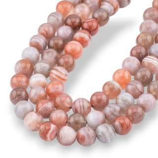 Agate du Botswana Lisse Ronde 13mm