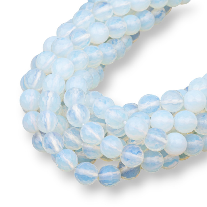 Faceted Synthetic Opal 08mm