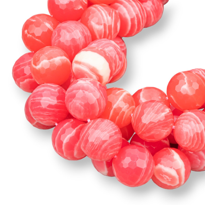 Pâte de rhodochrosite à facettes 18 mm