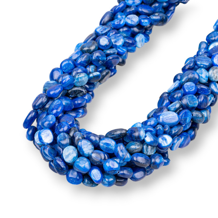 Cyanite Intense Roche Roulée 8x10mm