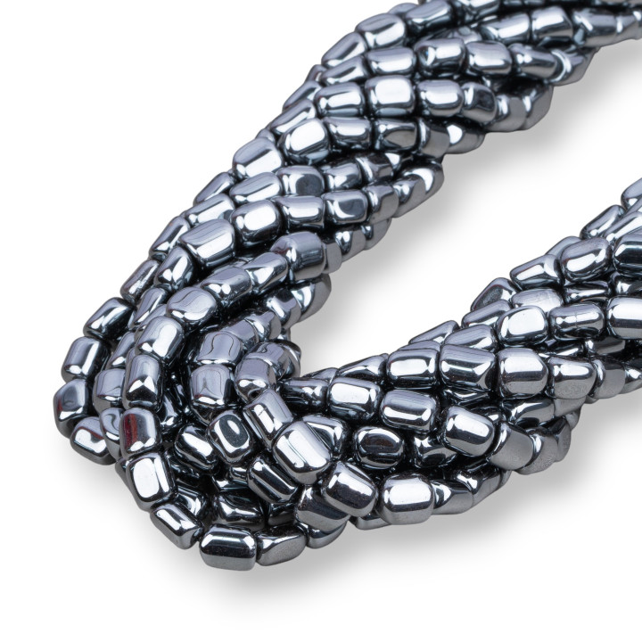 Ematite Naturale Sasso Burattato 6x8mm