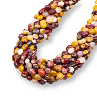 Piedra Tumbleda Mokaite 6x8mm