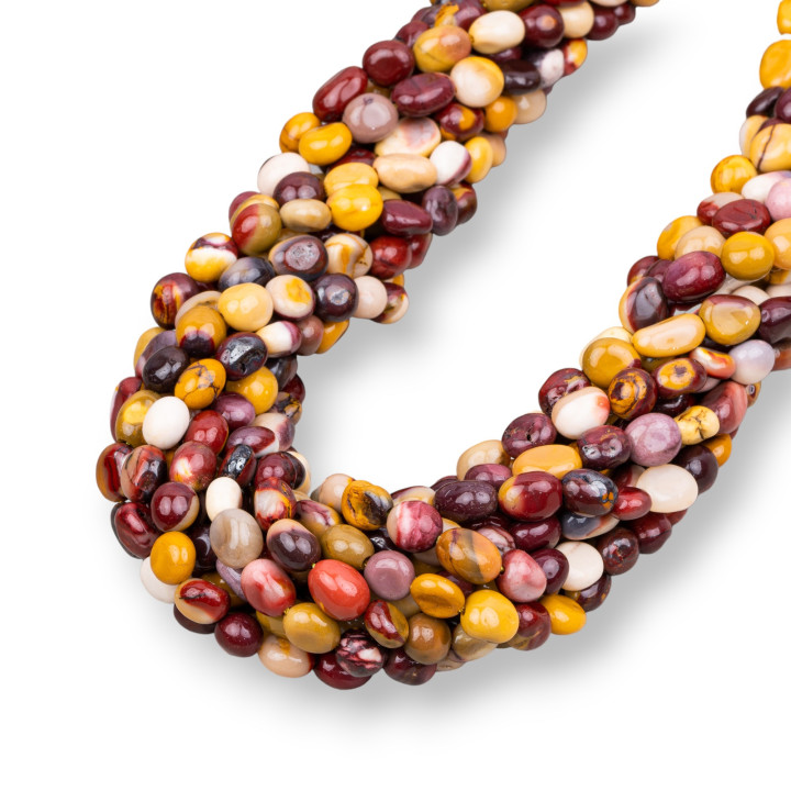 Piedra Tumbleda Mokaite 6x8mm