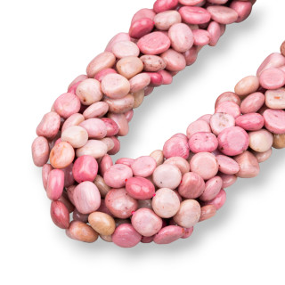 Rhodonite Tumbled Stone 10x12mm