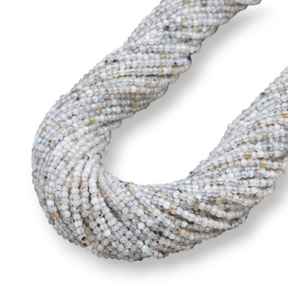 Labradorita Facetada Corte Diamante 2.0mm