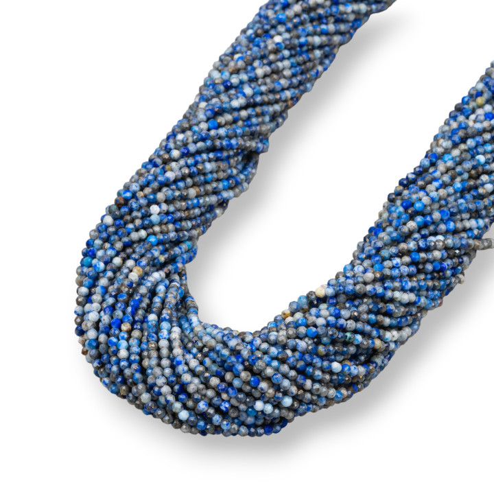 Facettierter Lapislazuli Diamantschliff 2,0 mm