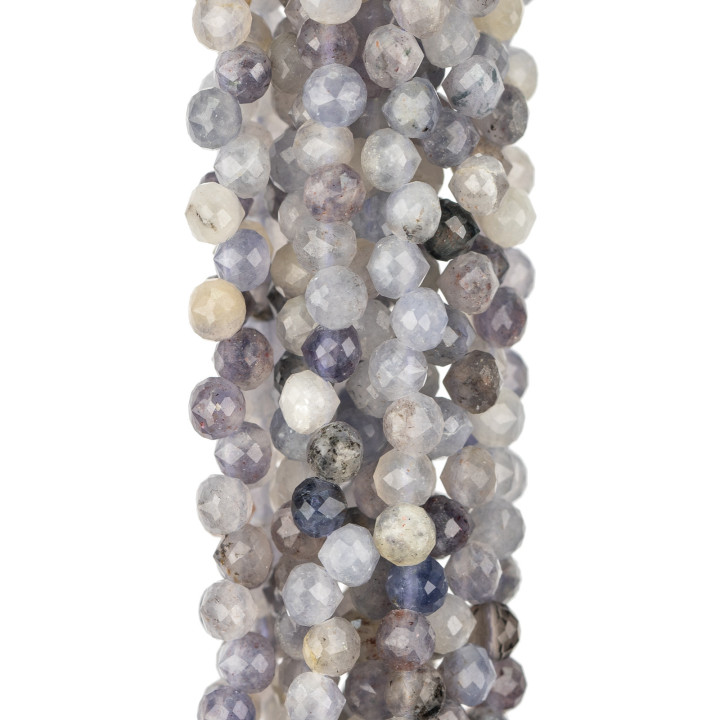 Iolite Drops Briolette Facettierter Maschinenschliff 5-6mm