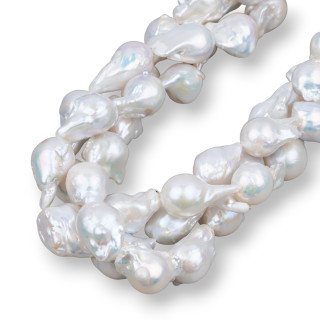Baroque Teardrop River Pearls (AQL) 100-110gr White