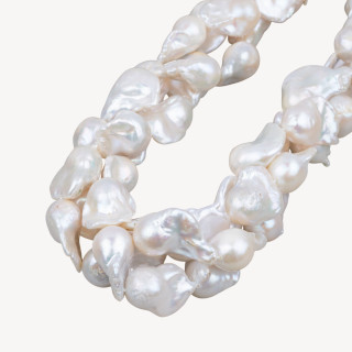 Teardrop Baroque River Pearls (ABW) 80-90gr