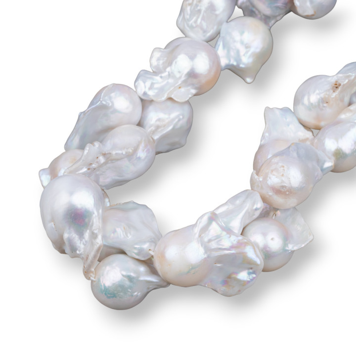 Baroque Teardrop River Pearls (AWQ) 130-140gr