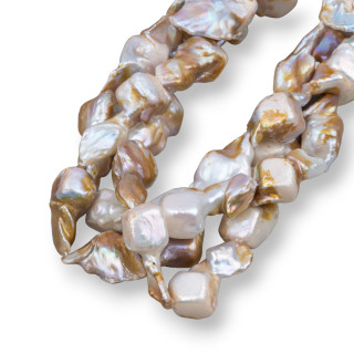 Perles de rivière baroques (ZEE) 90-100gr Broinzo