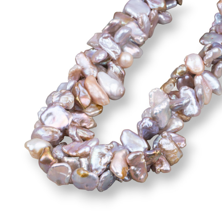 Keshi River Pearls (GSM) Λιλά 50-60γρ