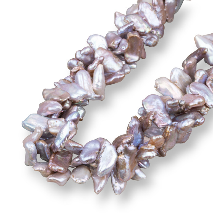 Keshi River Pearls (GSM) Lilas 60-70gr