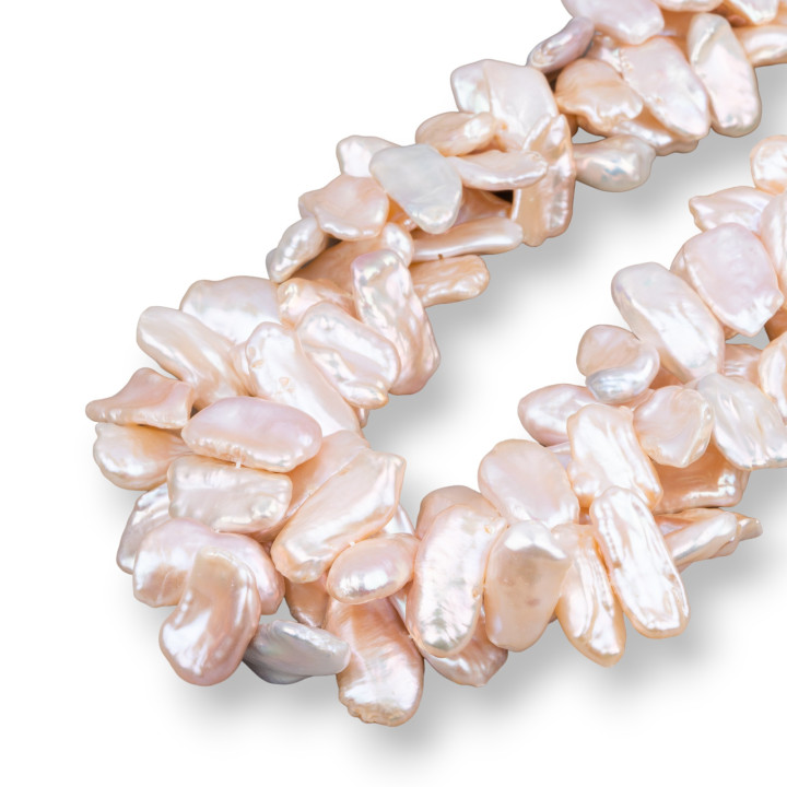 Keshi River Pearls (GWK) 70-80gr Rosa