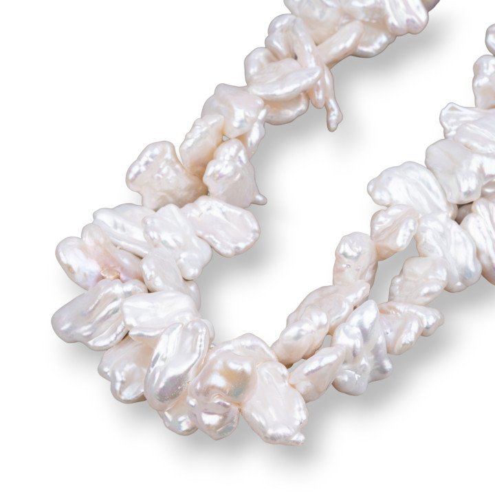 Perles de rivière Keshi (GWK) 90-100gr