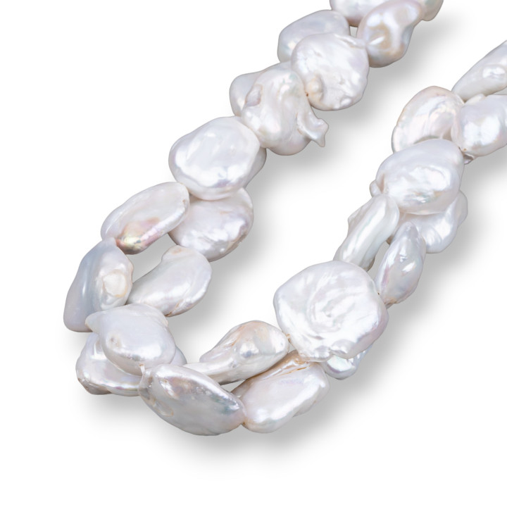 Baroque River Pearls White Nuggets (AHL) 90-100γρ