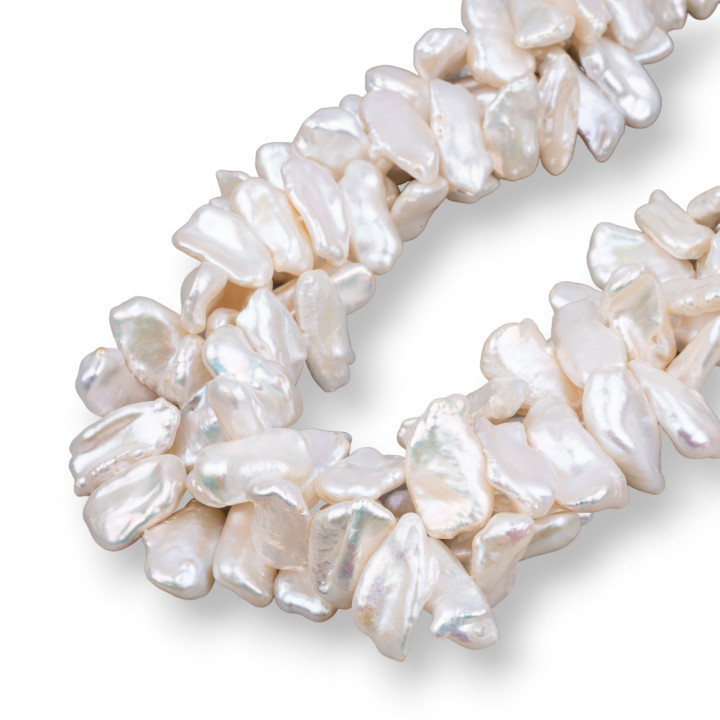 Keshi River Pearls (GHY) Λευκό 70-80γρ