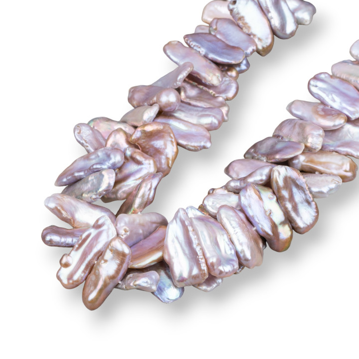 Perle Di Fiume Keshi (GHY) Lilla 80-90gr