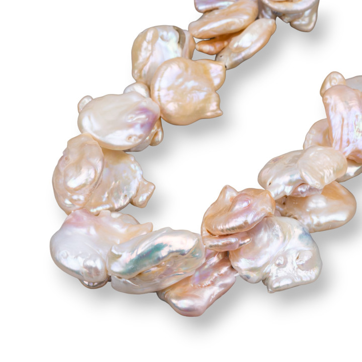 Flat Baroque River Pearls (AEQ) 120-130gr